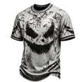 thumbnail image 1 of CONFREE Halloween Mens Short Sleeve Tshirts Crew Neck Pumpkin Face Graphic Lightweight Hallowmas T-Shirts for Men, 1 of 3