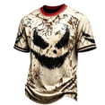thumbnail image 1 of CONFREE Halloween Mens Short Sleeve Tshirts Crew Neck Pumpkin Face Graphic Lightweight Hallowmas T-Shirts for Men, 1 of 3