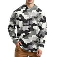 thumbnail image 1 of CONFREE Men's Hoodie Camouflage Prints Cooling Hoodies For Men Long Sleeve Lightweight Casual Pullover Hooded Sweatshirts, 1 of 8