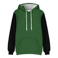 thumbnail image 1 of CONFREE Men's Hoodie Patchwork Color Hoodies For Men Long Sleeve Casual Pullover Hooded Sweatshirts With Pockets, 1 of 3