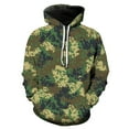 thumbnail image 1 of CONFREE Men's Hoodies Camouflage Prints Hoodies For Men Graphic Long Sleeve Casual Pullover Hooded Sweatshirts With Pockets, 1 of 2