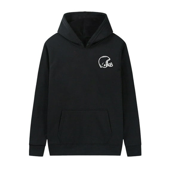 CONFREE Men's Hoodies Casual Prints Hoodies For Men Graphic Long Sleeve Pullover Hooded Sweatshirts With Pockets