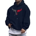thumbnail image 1 of CONFREE Men's Hoodies Casual Prints Hoodies For Men Graphic Long Sleeve Pullover Hooded Sweatshirts With Pockets, 1 of 5