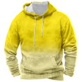 thumbnail image 1 of CONFREE Men's Hoodies Gradient Color Hoodies For Men Long Sleeve Casual Pullover Hooded Sweatshirts With Pockets, 1 of 5
