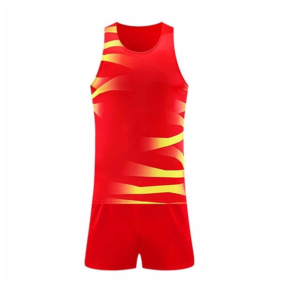 CONFREE Mens 2 Peice Workout Shorts Sets Casual Men's Jogging Tracksuit Set Graphic Tops Shorts Athletic Track Suit for Men