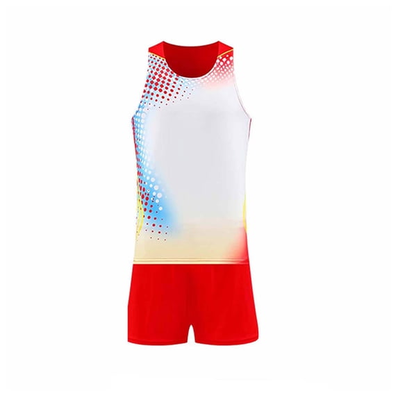 CONFREE Mens 2 Peice Workout Shorts Sets Casual Men's Jogging Tracksuit Set Graphic Tops Shorts Athletic Track Suit for Men