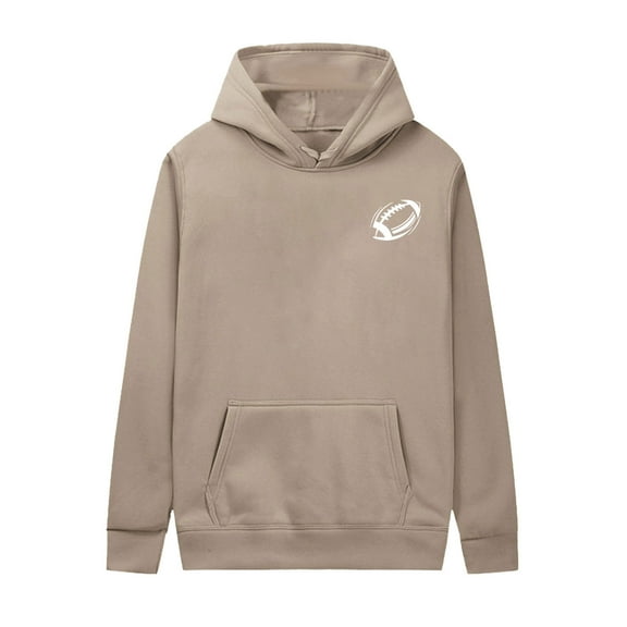 CONFREE Mens Hoodie Casual Prints Hoodies For Men Graphic Long Sleeve Pullover Hooded Sweatshirts With Pockets