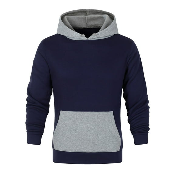 CONFREE Mens Hoodie City Letter Prints Hoodies For Men Graphic Long Sleeve Zip Up Casual Pullover Hooded Sweatshirts With Pockets