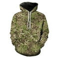 thumbnail image 1 of CONFREE Mens Hoodies Camouflage Prints Hoodies For Men Graphic Long Sleeve Casual Pullover Hooded Sweatshirts With Pockets, 1 of 2