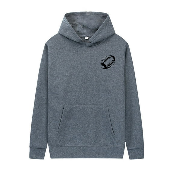 CONFREE Mens Hoodies Casual Prints Hoodies For Men Graphic Long Sleeve Pullover Hooded Sweatshirts With Pockets