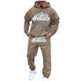 thumbnail image 1 of CONFREE Mens Tracksuit 2 Peice Sets Casual Men's Jogging Sweatsuit Set Graphic Y2K Pullover Hoodies Pants Athletic Sweat Suit for Men, 1 of 4