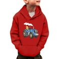 thumbnail image 1 of CONFREE Toddler Baby Boys Hoodie Long Sleeve Boys Pullover Hoodies Cartoon Car Soft Fall Winter Hooded Sweatshirt, 1 of 5