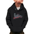 thumbnail image 1 of CONFREE Toddler Boys Hoodie Long Sleeve Boys Pullover Hoodies Cartoon Train Soft Fall Winter Hooded Sweatshirt, 1 of 8