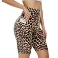 thumbnail image 1 of CONFREE Womens Biker Shorts High Waist Capri Leggings For Women Leopard Workout Exercise Fitness Yoga Capri Pants, 1 of 3