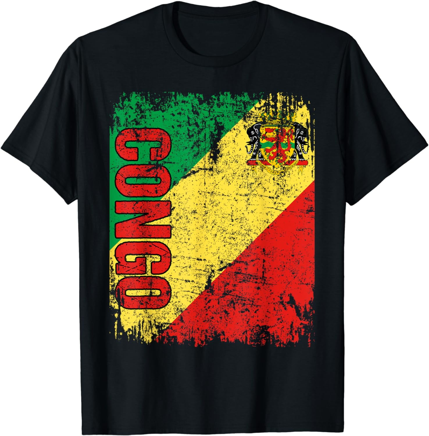 Congo (Congo-Brazzaville) Flag Classic Tee