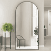 CONGUILIAO Arched Mirror Full Length Arch Mirror 65"x24" Floor Mirror  Mirror Body Mirror