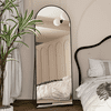 Size: 64" x 21", Frame Color: Black