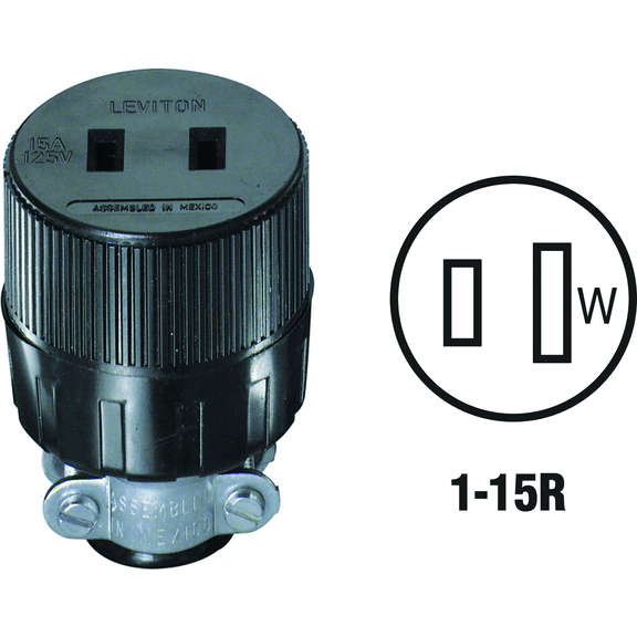 Leviton Electrical Accessory UL Listed for US Residential Electrical Code Compliance, Drop-in NEC-Standard Wiring