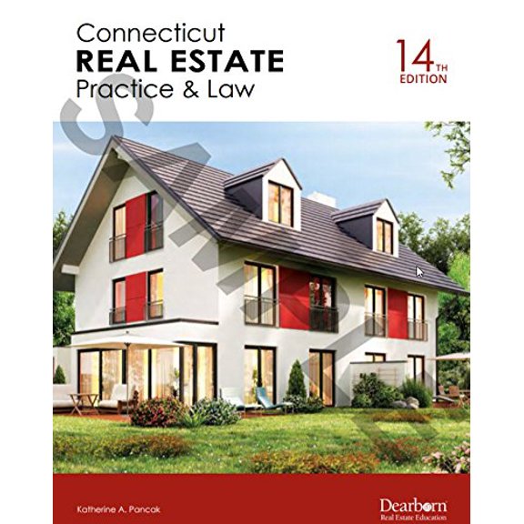 Pre-Owned CONNECTICUT REAL ESTATE PRACTICE+LAW, 9781475446753, 1475446756, Paperback,