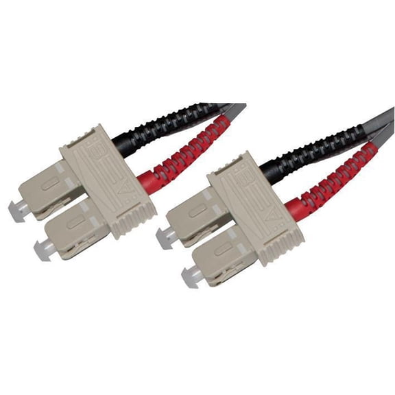 CONNECTIX 5m Optix Multimode OM1 62.5/125m SC-SC Duplex Fibre Optic Patch Lead