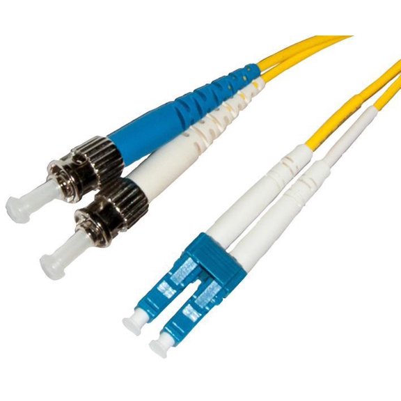 CONNECTIX 5m Optix Single mode OS1 9/125m LC-ST Duplex Fibre Optic Patch Lead