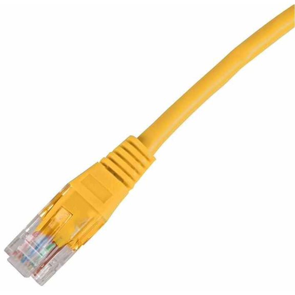 CONNECTIX CABLING SYSTEMS - 10m Yellow Cat5e UTP Ethernet Patch Lead