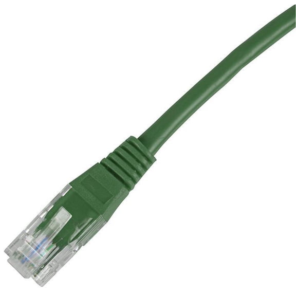 CONNECTIX CABLING SYSTEMS - 15m Green Cat5e UTP Ethernet Patch Lead