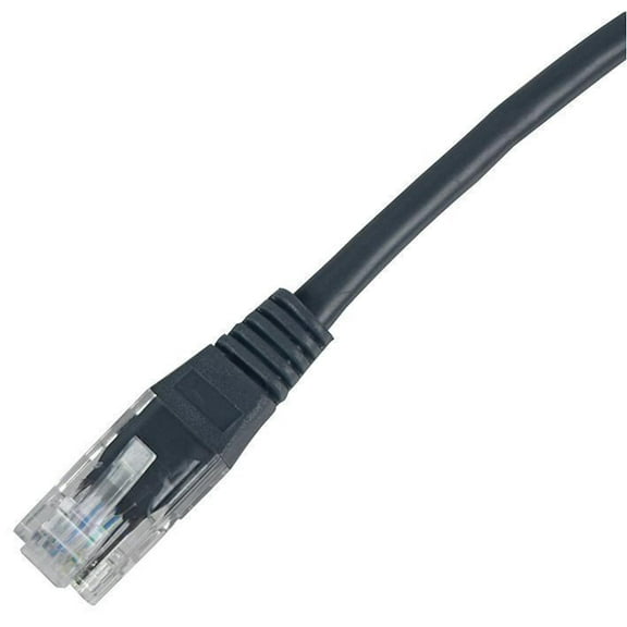 CONNECTIX CABLING SYSTEMS - 3m Black Cat5e UTP Ethernet Patch Lead