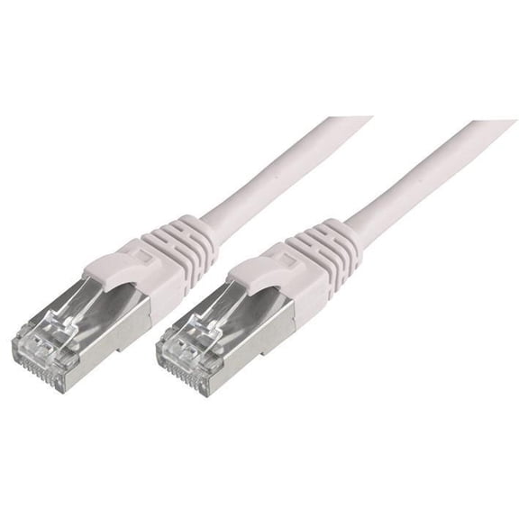 CONNECTIX RJ45 Male to Male Cat6a SFTP Ethernet Patch Lead, 10m White