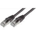 thumbnail image 1 of CONNECTIX RJ45 Male to Male Cat6a SFTP Ethernet Patch Lead, 1m Black, 1 of 1