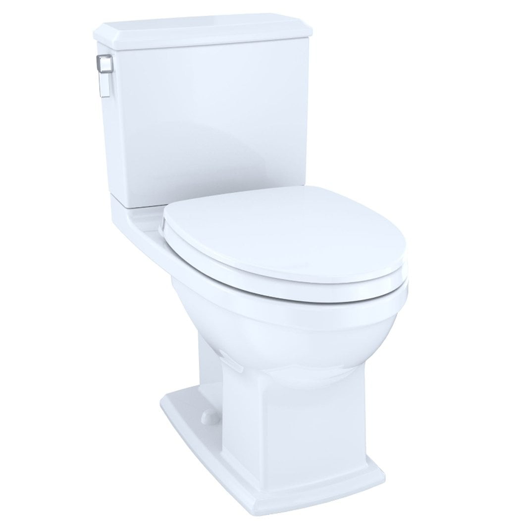Connelly Elongated White Vitreous China Floor Mounted Bowl