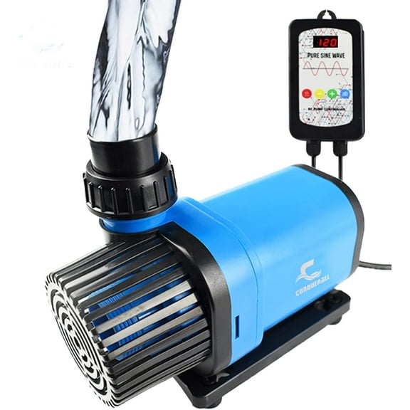 CONQUERALL 2110GPH 24V 40w DC Aquarium Water Pump 20 Speed Flow Controllable Fish Tank Water Pump Variable Frequency Technology Suit for Freshwater and Saltwater