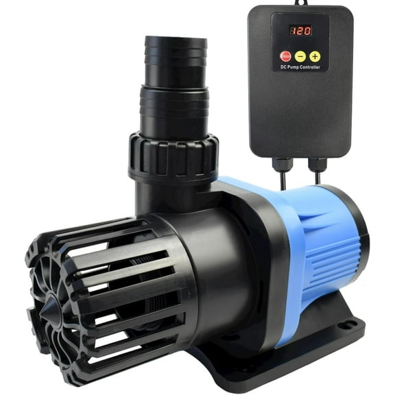 CONQUERALL DC 36V 5200GPH 130W DC Variable Frequency Pond Pump for Submersible and Inline Running