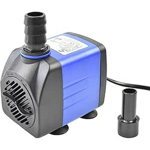 CONQUERALL Small Submersible Water Pump 118GPH 8W Smart for Garden Fountain Irrigation Circulation