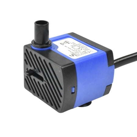 CONQUERALL Submersible Pond Pump 47GPH Ultra Quiet 3W Water Changer for Small Water Features