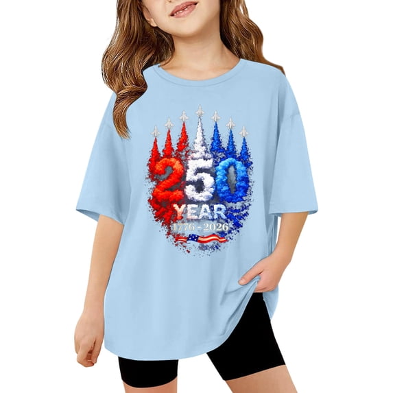 CONROSES 250 Anniversary Usa Toddler Boys Short Sleeve Tshirts ...