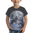 thumbnail image 1 of CONROSES Boys Short Sleeve Tshirts Wolf Graphic Y2K Summer T-Shirts Tee Tops, Sizes 1-2 Years, 1 of 5