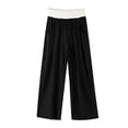 thumbnail image 1 of CONROSES Girl'S Baggy Pants Wide Leg Casual Pants for Girls Lightweight Solid Elastic Waist Drawstring Athletic Jogger Pants With Pockets, 1 of 4