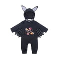 thumbnail image 1 of CONROSES Halloween Infant Boys Girls Jumpsuits Hallowmas Bat Costume Romper Long Sleeve One Piece Romper With Hat, Size 18-24 Months, 1 of 2