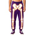 thumbnail image 1 of CONROSES Halloween Mens Baggy Sweatpants Straight Leg Sweat Pants for Men Hallowmas Skeleton Graphic Elastic Waist Drawstring Fall Winter Jogger Trousers with Pocket, 1 of 4