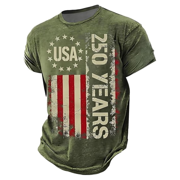 CONROSES Independence Day Toddler Boys Short Sleeve Tshirts Patriotic Usa Flag Graphic July 4Th T-Shirts Tee Tops Independence Day T Shirts for Kids