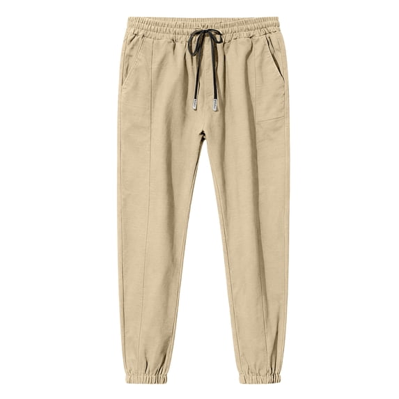 CONROSES Kids Boys Workout Pants Straight Leg Sports Pant for Child Solid Elastic Waist Drawstring Cozy Athletic Jogger Trousers with Pockets