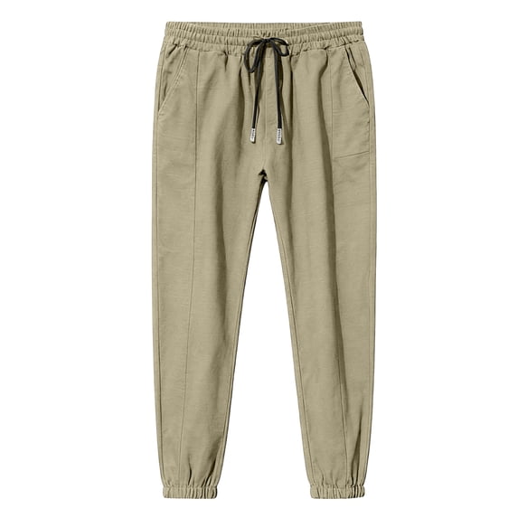 CONROSES Kids Boys Workout Pants Straight Leg Sports Pant for Child Solid Elastic Waist Drawstring Cozy Athletic Jogger Trousers with Pockets