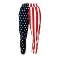 thumbnail image 1 of CONROSES Mens Baggy Sweatpants Usa Flag Graphic Pants for Men Casual Wide Leg Elastic Waist Drawstring Soft Loose Sports Joggers With Pockets, 1 of 2