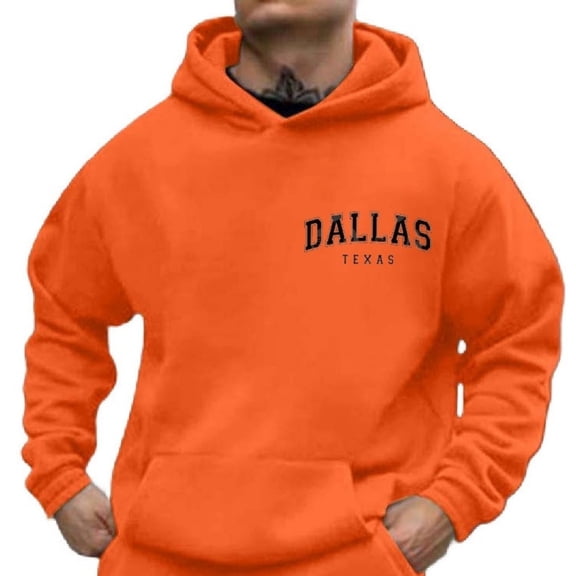 CONROSES Mens Hoodies Letter Graphic Y2K Hoodie for Men Long Sleeve Warm Pullover Hooded Sweatshirt Soft Fall Winter Sweatshirts With Pocket