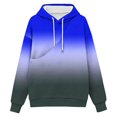 thumbnail image 1 of CONROSES Mens Pet Pouch Hoodies Colorblock Long Sleeve Pullover Hoodie for Men Winter Puppy Cat Dog Hooded Sweatshirts with Pocket, 1 of 6