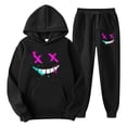 thumbnail image 1 of CONROSES Mens Tracksuits 2 Peice Set Casual Sweat Suit for Men Graphic Y2K Long Sleeve Hoodies Sweatpants Fashion Streetwear Jogging Track Suits, 1 of 2