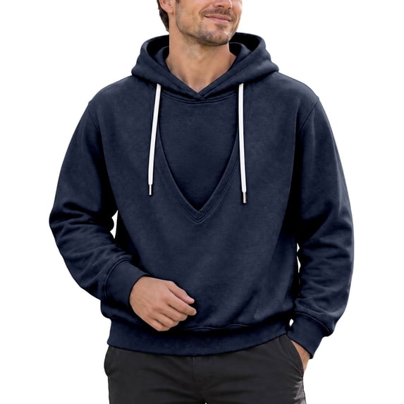 CONROSES Pet Pouch Hoodie for Men Kangaroo Pocket Puppy Cat Dog Hoodie Cozy Long Sleeve Warm Pet Carrier Hooded Sweatshirts