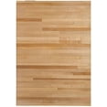 thumbnail image 1 of CONSDAN Butcher Block Counter Top, USA Grown Hard Maple Solid Hardwood Countertop, Washer/Laundry Countertop, Table Top, Polished, Prefinished with Food-safe Oil, 1.5" Thickness, 36" L x 25" W, 1 of 7
