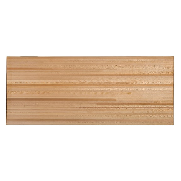 CONSDAN Butcher Block Counter Top, USA Grown Hard Maple Solid Hardwood Countertop, Washer/Laundry Countertop, Table Top, Polished, Prefinished with Food-safe Oil, 1.5" Thickness,60" L x 25" W